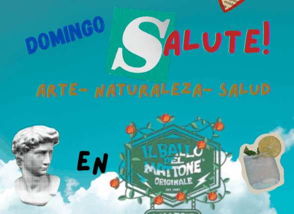 DOMINGO SALUTE flyer